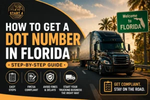 How to Get a DOT Number in Florida