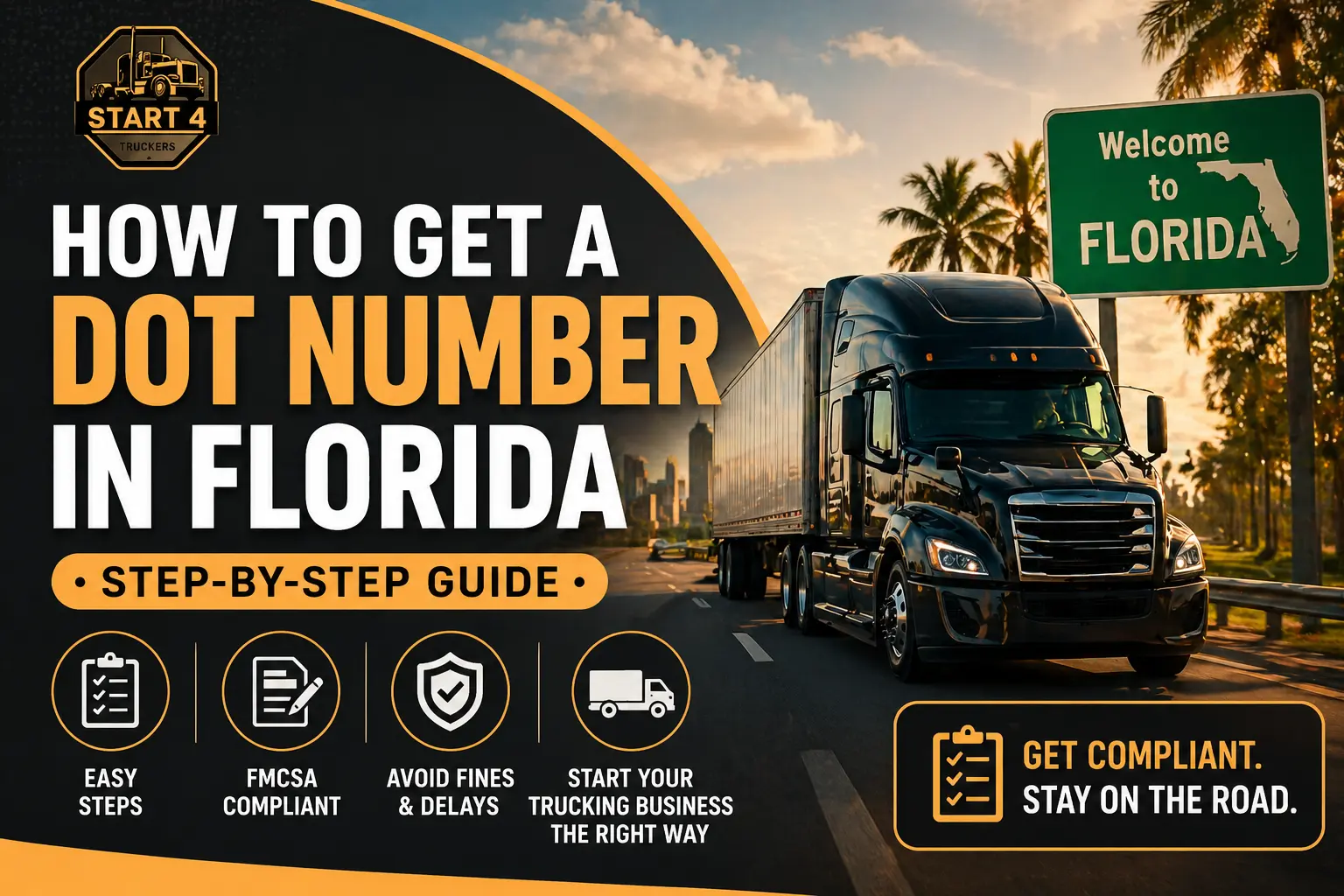 How to Get a DOT Number in Florida