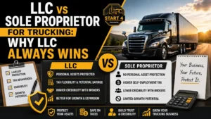 LLC vs Sole Proprietor for Trucking Why LLC Always Wins