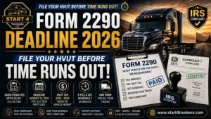 Form 2290 Deadline 2026 File Your HVUT Before Time Runs Out