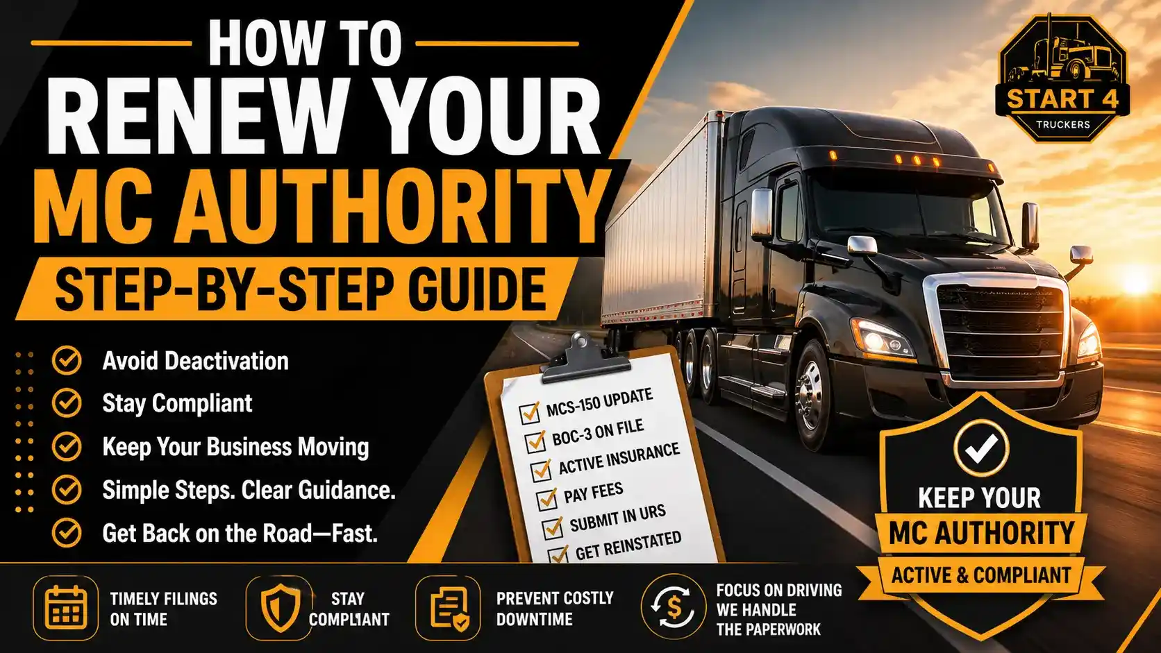 How to Renew Your MC Authority Step-by-Step Guide