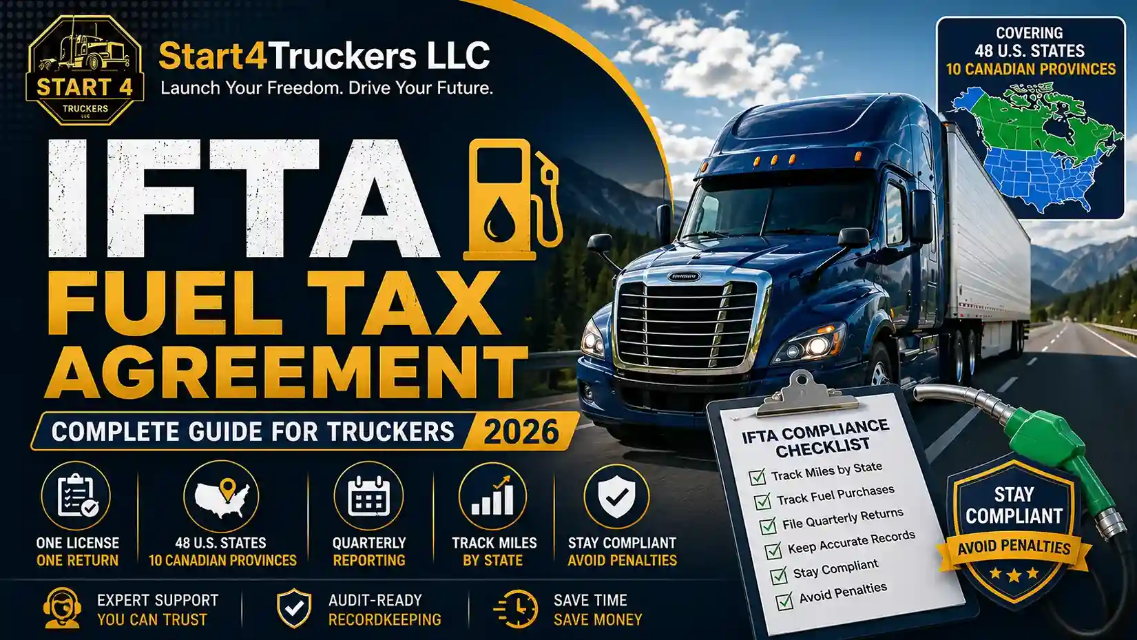 What Is the IFTA Fuel Tax Agreement Guide for Truckers