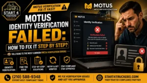 MOTUS Identity Verification Failed How to Fix It Step by Step