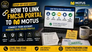 How to Link FMCSA Portal to MOTUS Step-by-Step Guide