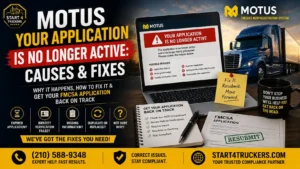 MOTUS Your Application Is No Longer Active Causes & Fixes