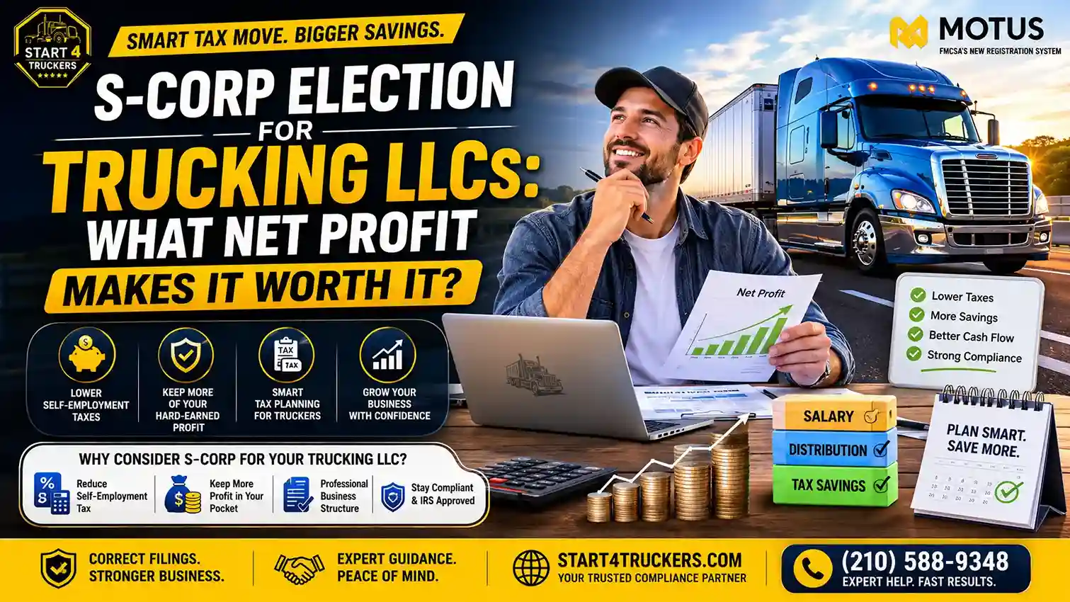S-Corp Election for Trucking LLCs
