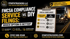 FMCSA Compliance Service vs DIY Filings