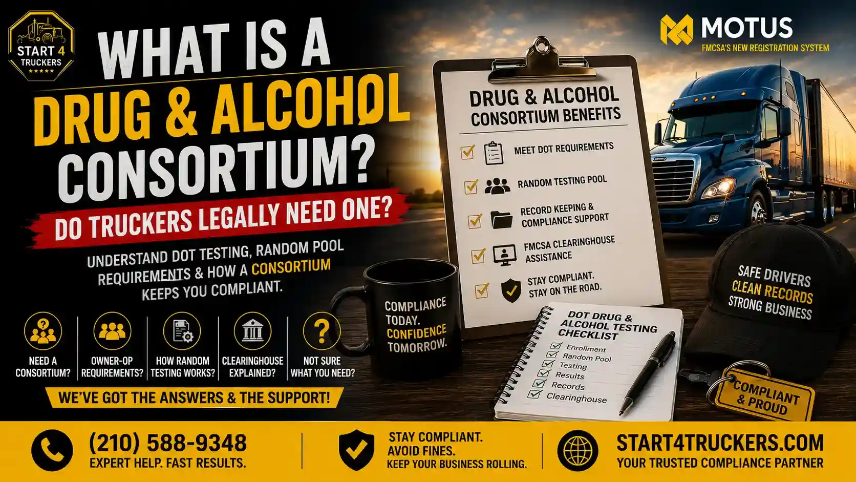 What Is a Drug & Alcohol Consortium Do Truckers Legally Need One