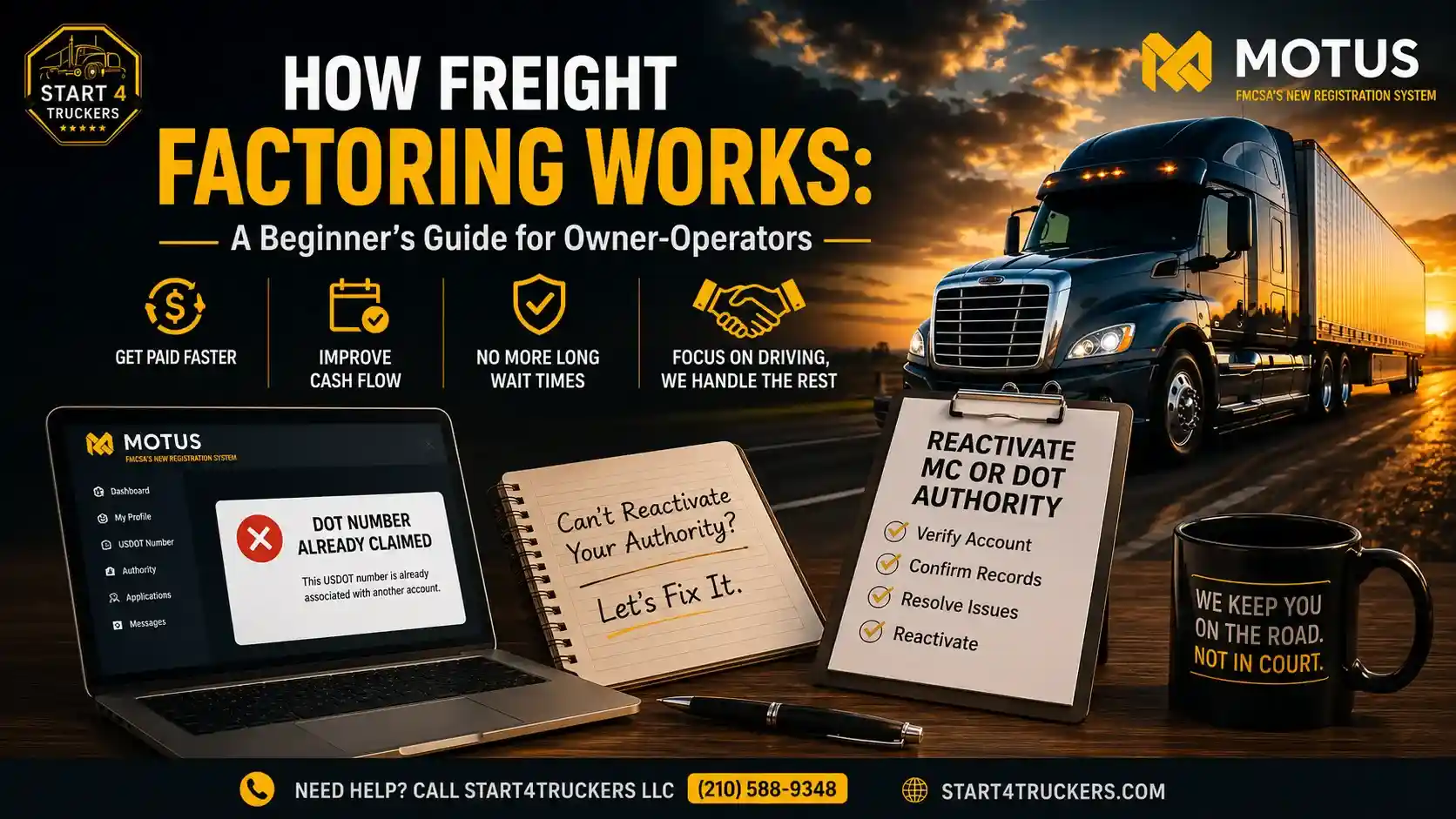 How Freight Factoring Works: A Beginner’s Guide for Owner-Operators