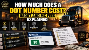 How Much Does a DOT Number Cost? USDOT and MC Fees